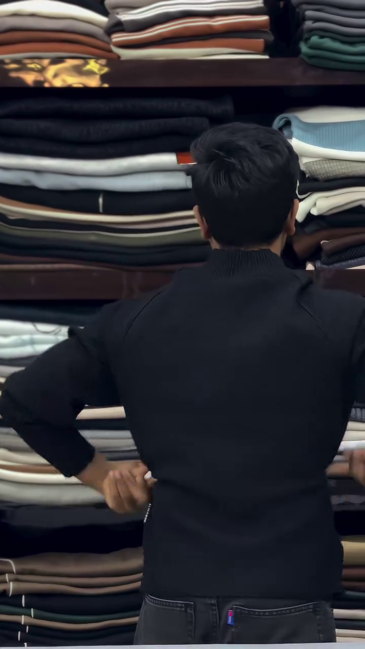 🔥 Premium Zip-Neck Knit Sweater for Men – Classic Winter Essential 🔥