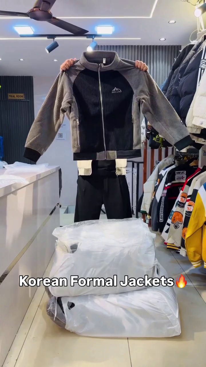 🔥 Korean-Inspired Men’s Formal Jacket