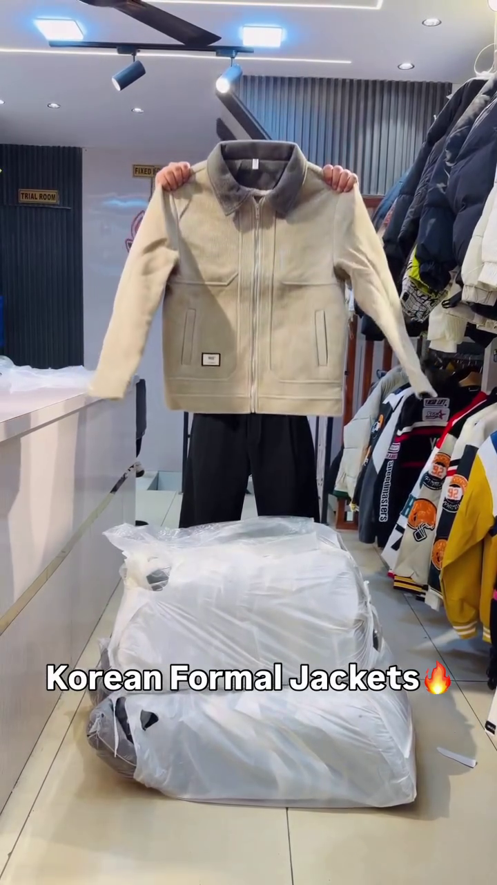 🔥 Korean-Inspired Men’s Formal Jacket