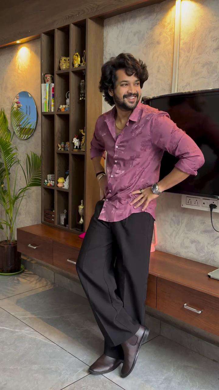 Midnight Bloom Premium Floral Shirt – Bold Style, Effortless Comfort