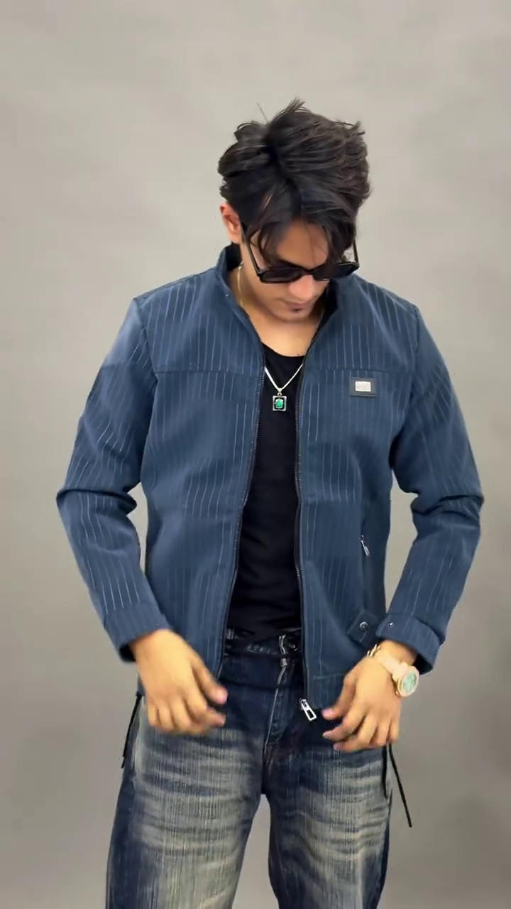 Urban Edge Slim-Fit Casual Jacket for Men