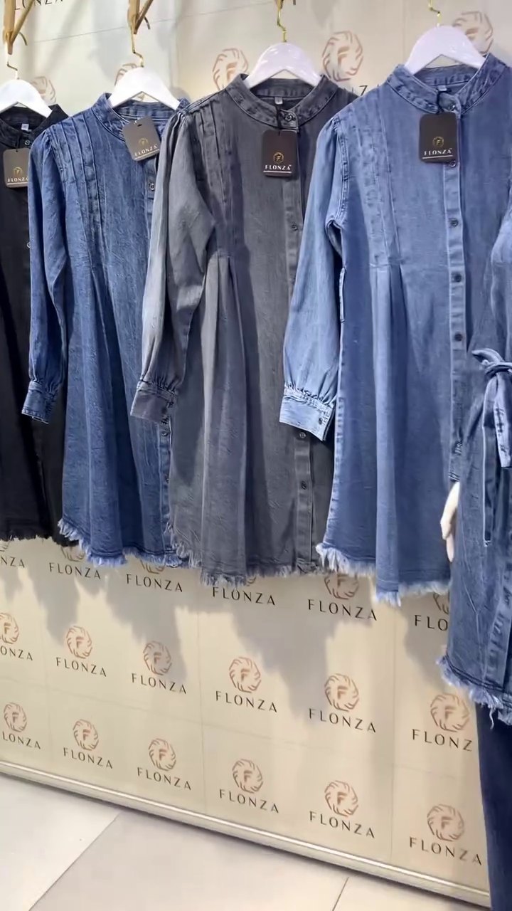 Denim Shirt Dresses Collection
