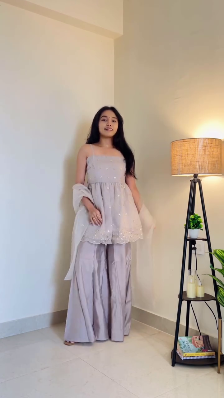 Elegant Pastel Blue Embroidered Ethnic Suit for Graceful Occasions