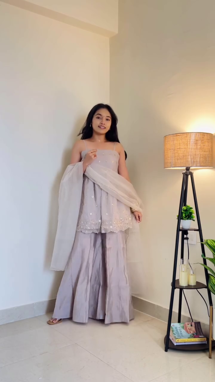 Elegant Pastel Blue Embroidered Ethnic Suit for Graceful Occasions