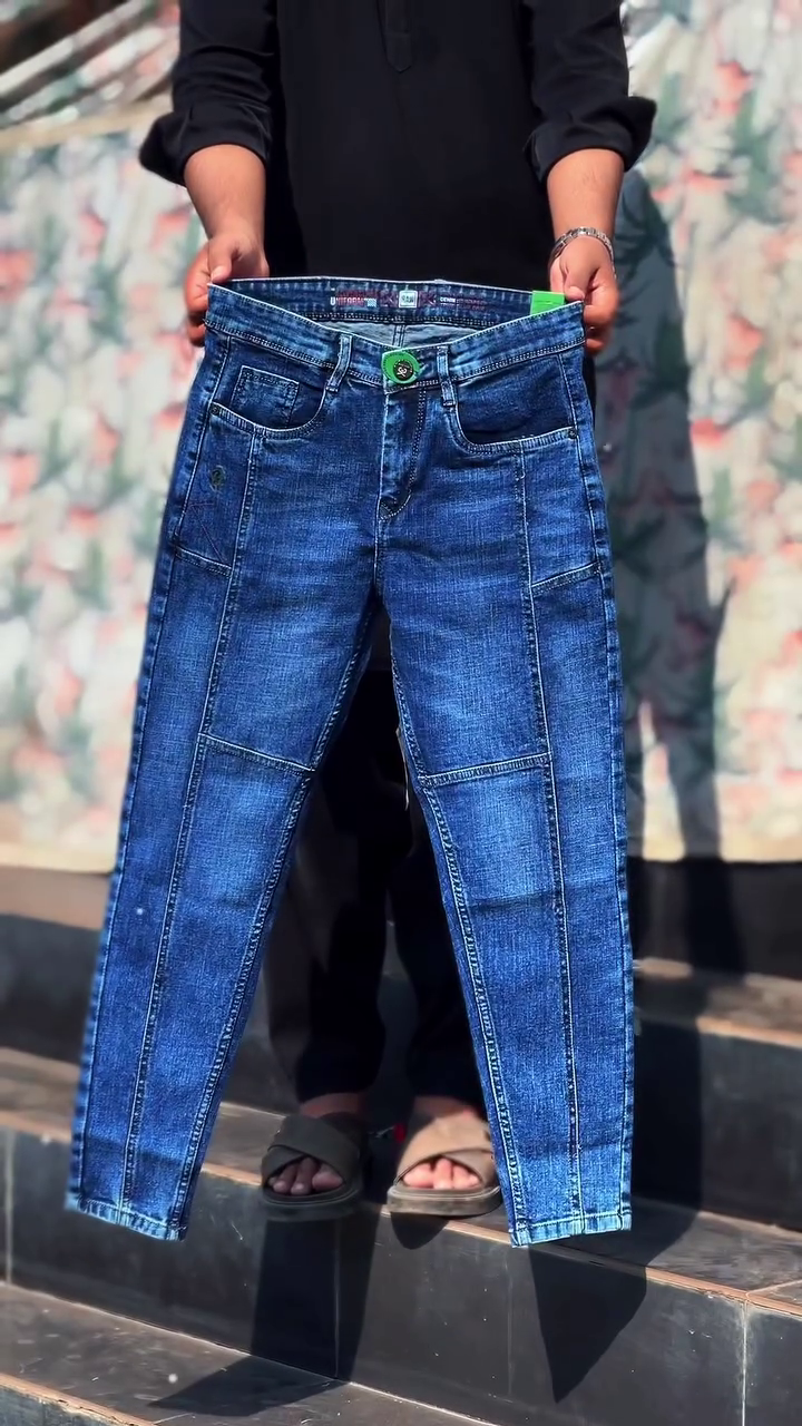 Grey Slim Fit Denim Jeans