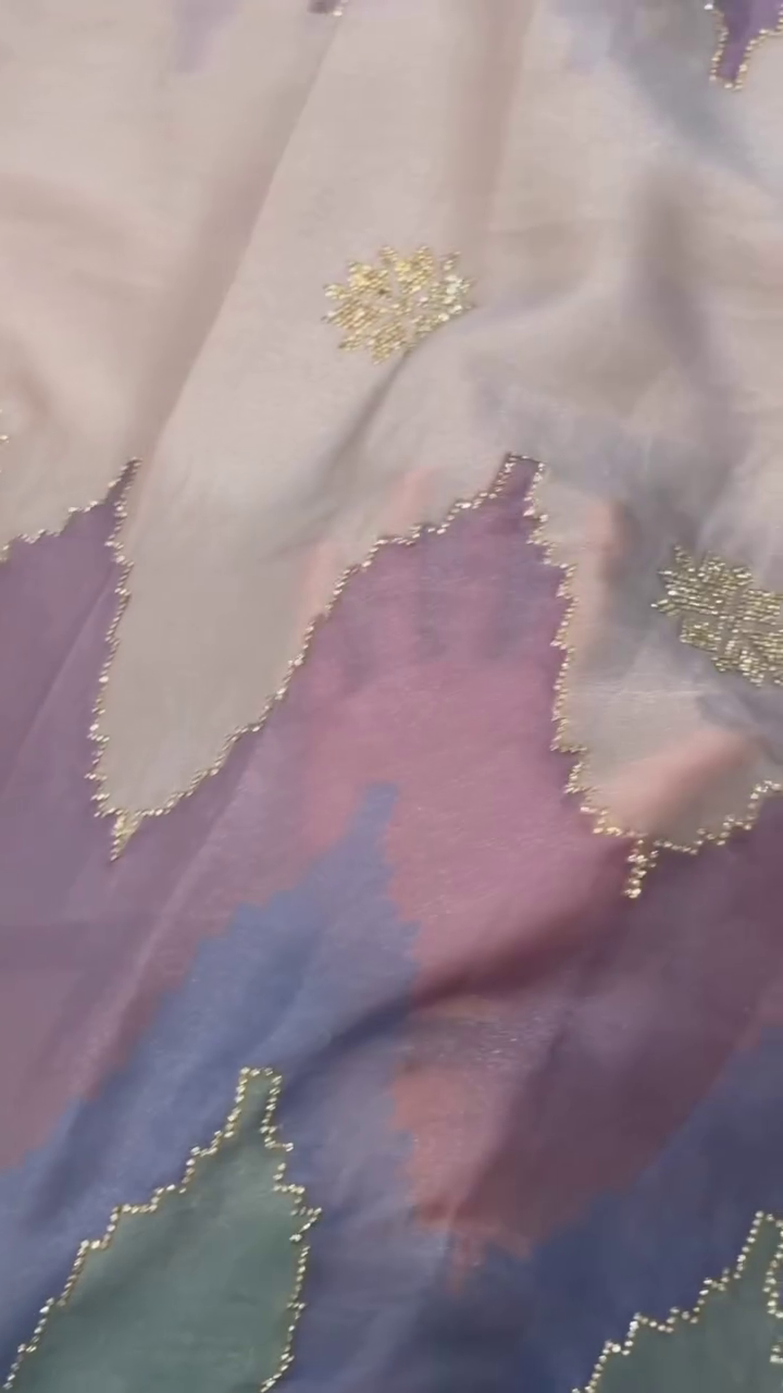 Designer Multicolor Ethnic Saree