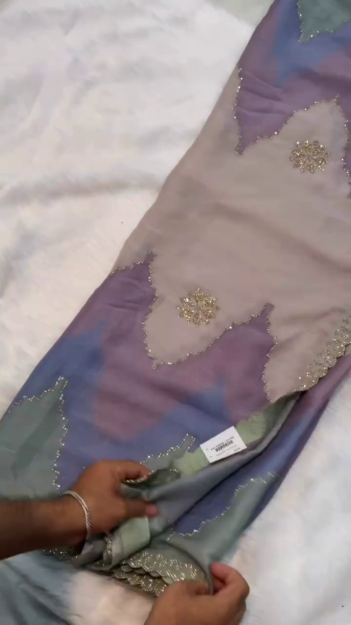 Designer Multicolor Ethnic Saree