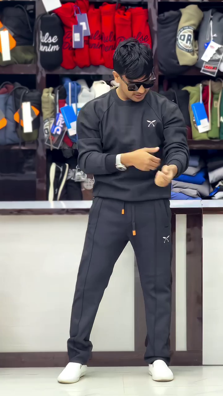 Comfort Beige Tracksuit Co-Ord Set for Men