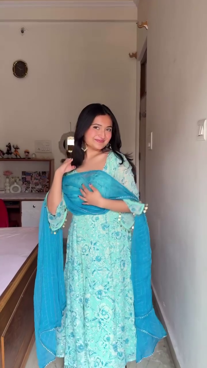 Dreamy Aqua Ethnic Flare Set