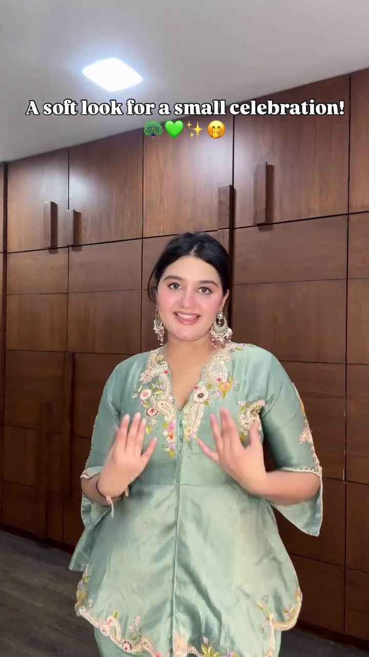 Soft Mint Embroidered Kurta Set