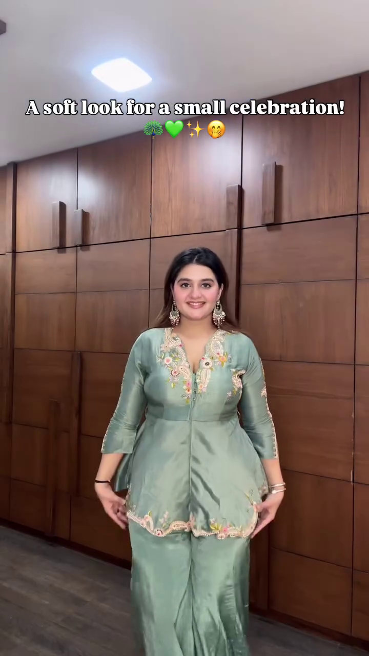 Soft Mint Embroidered Kurta Set