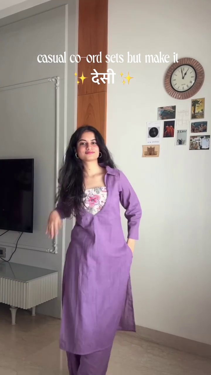 White Desi Co-Ord Set