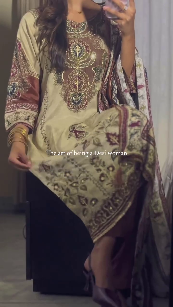 Heritage Embroidered Suit Set