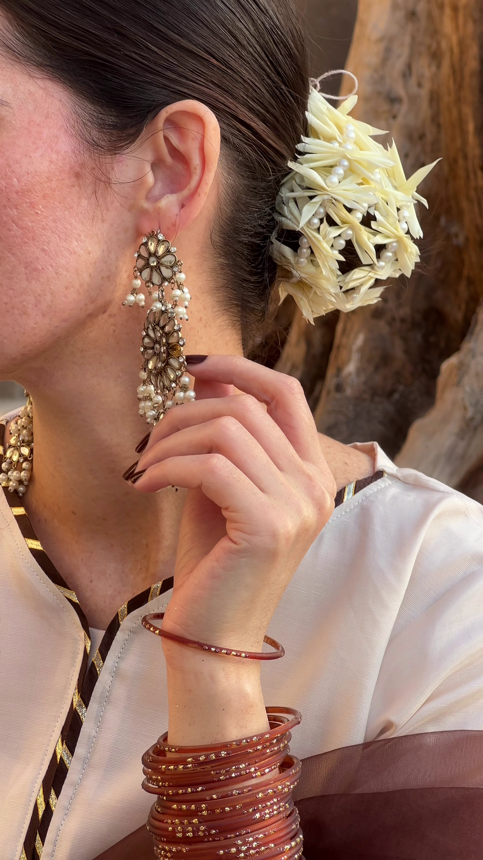 Cocoa Breeze Ethnic Suit Set