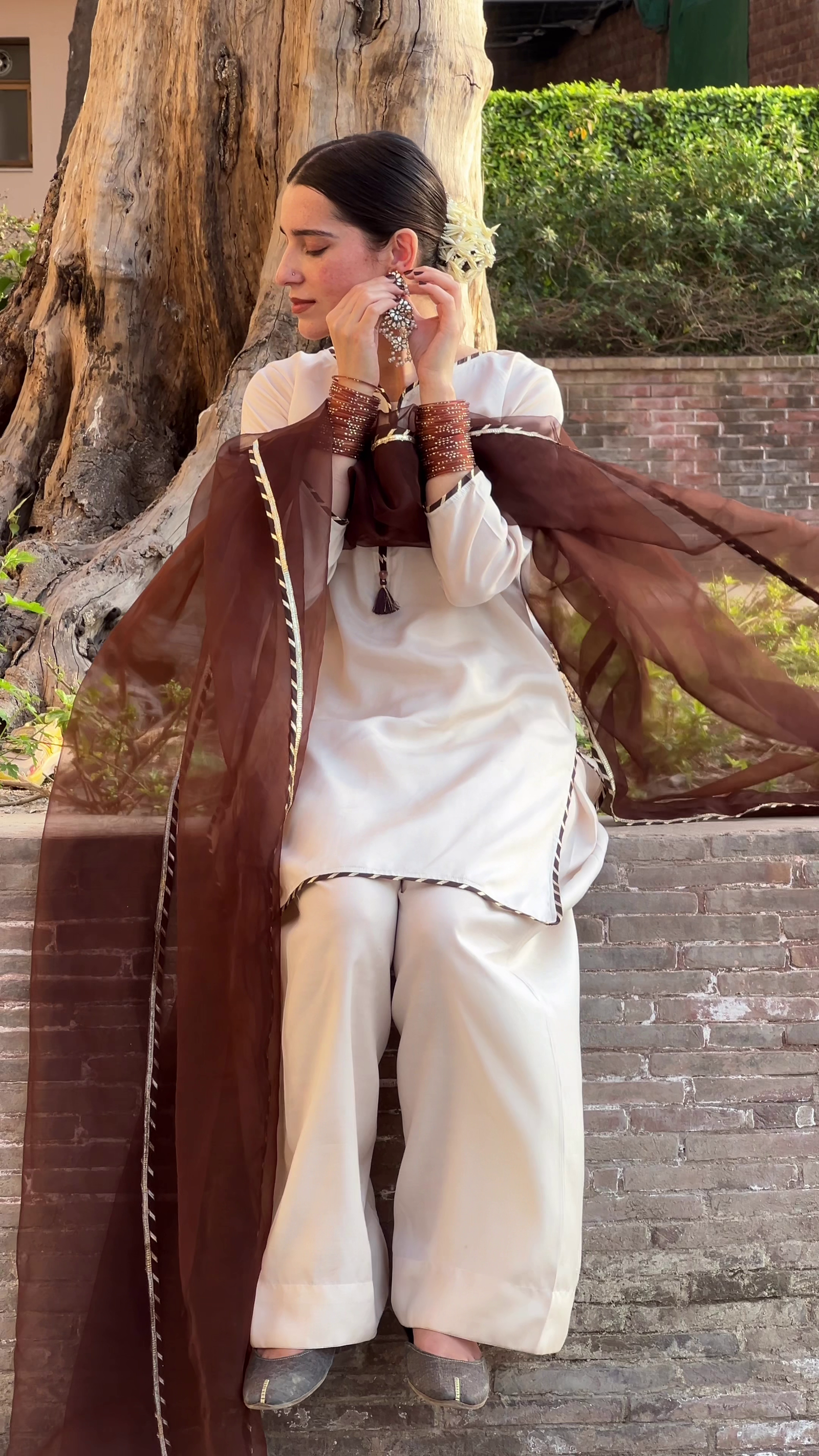 Cocoa Breeze Ethnic Suit Set