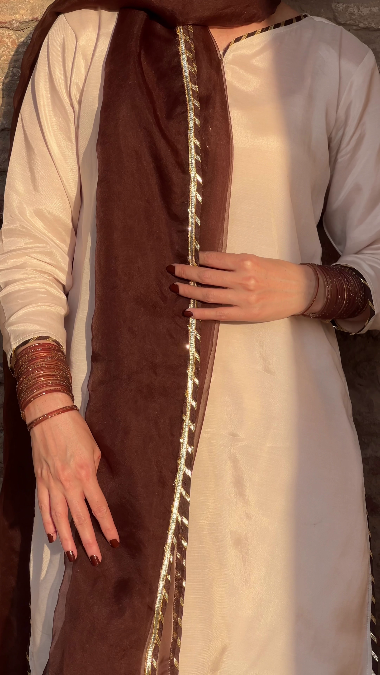 Cocoa Breeze Ethnic Suit Set