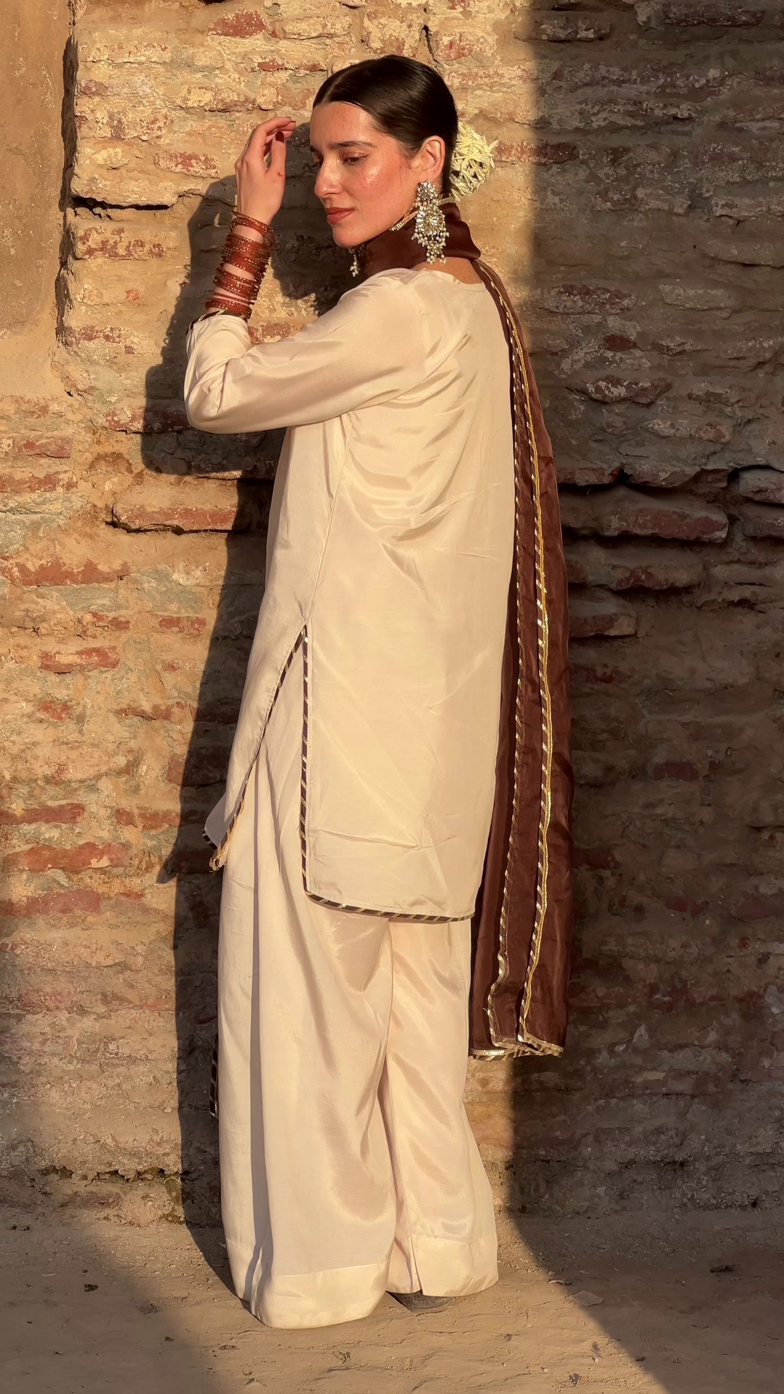 Cocoa Breeze Ethnic Suit Set