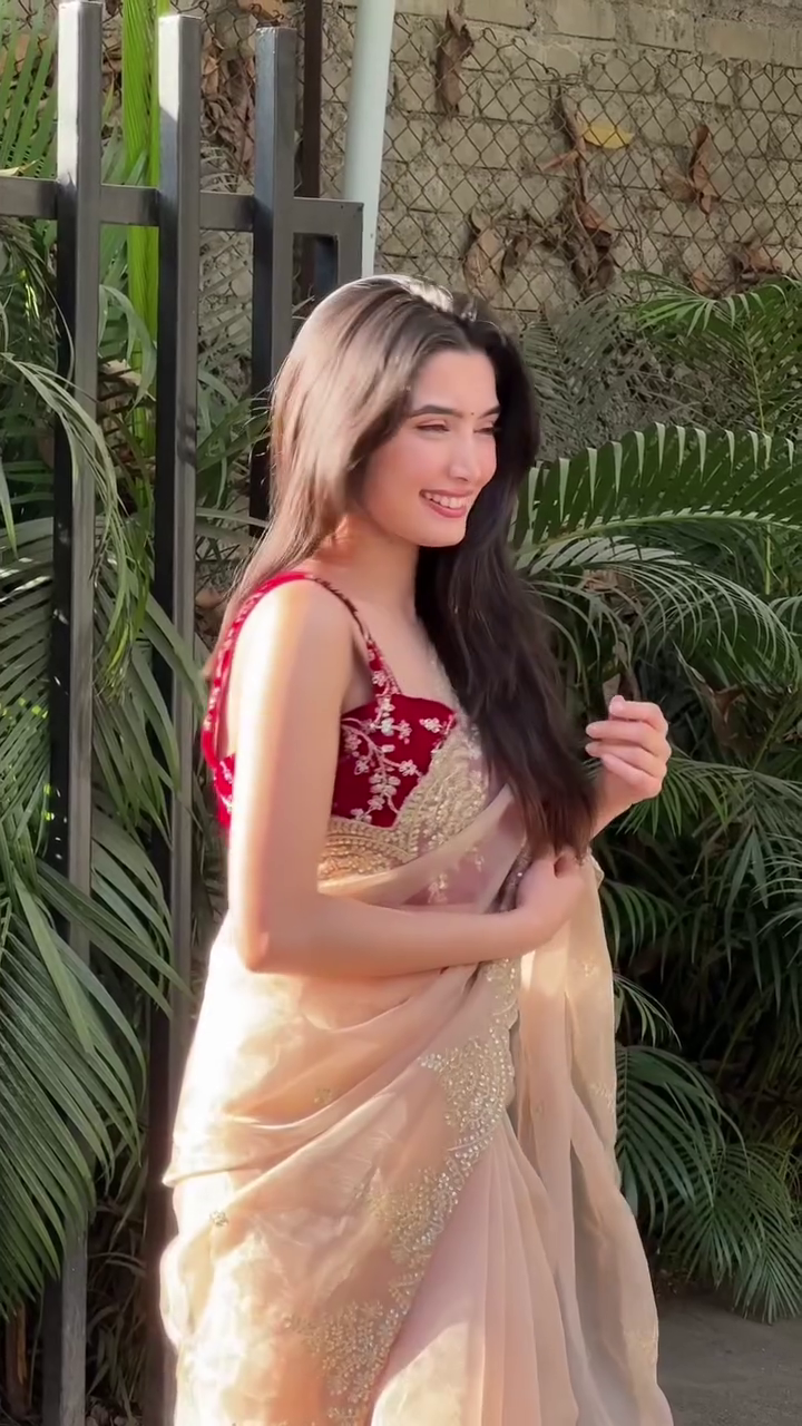 Blush & Gold Dream Saree