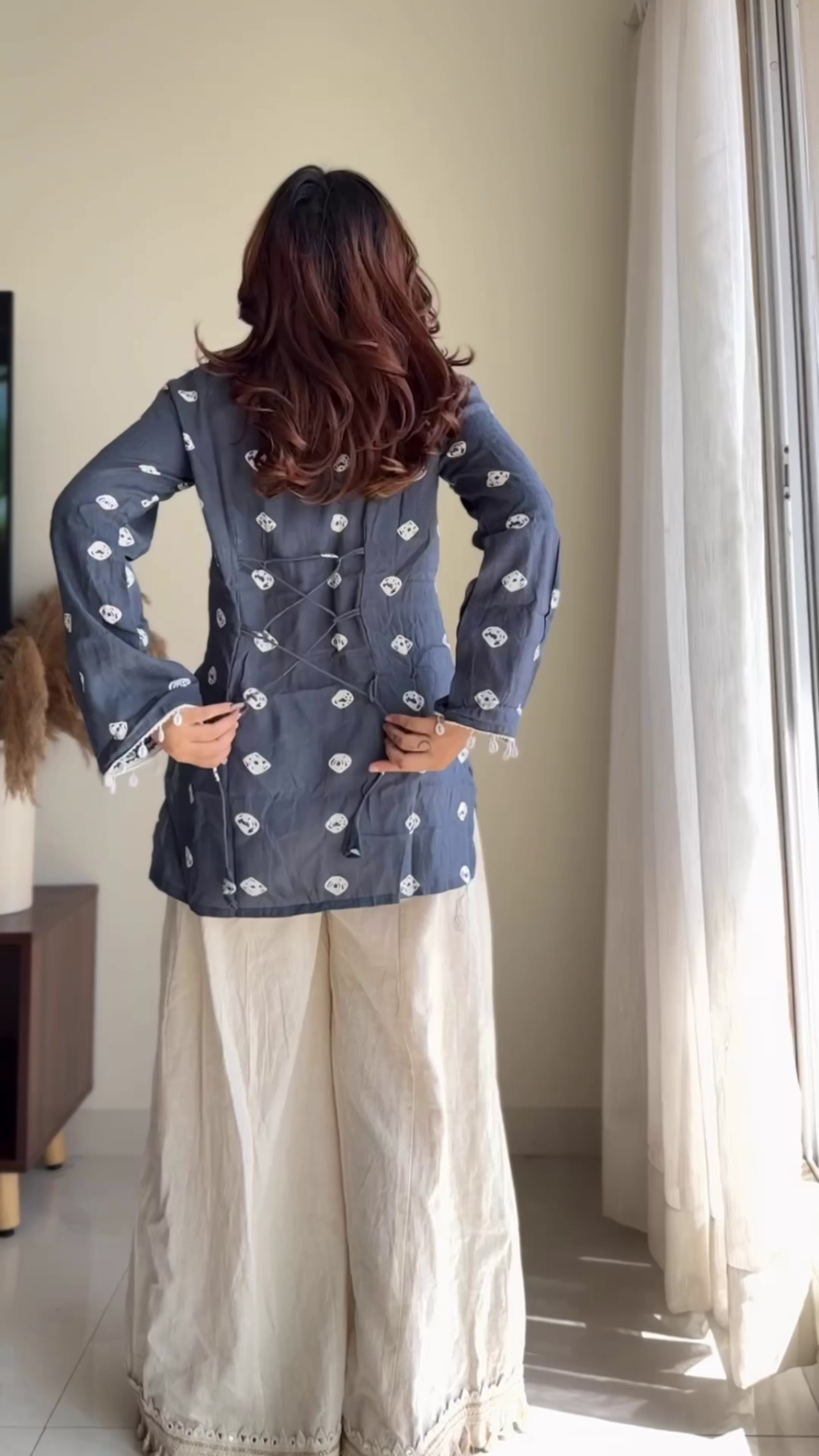 Indigo Bloom Co-Ord Set