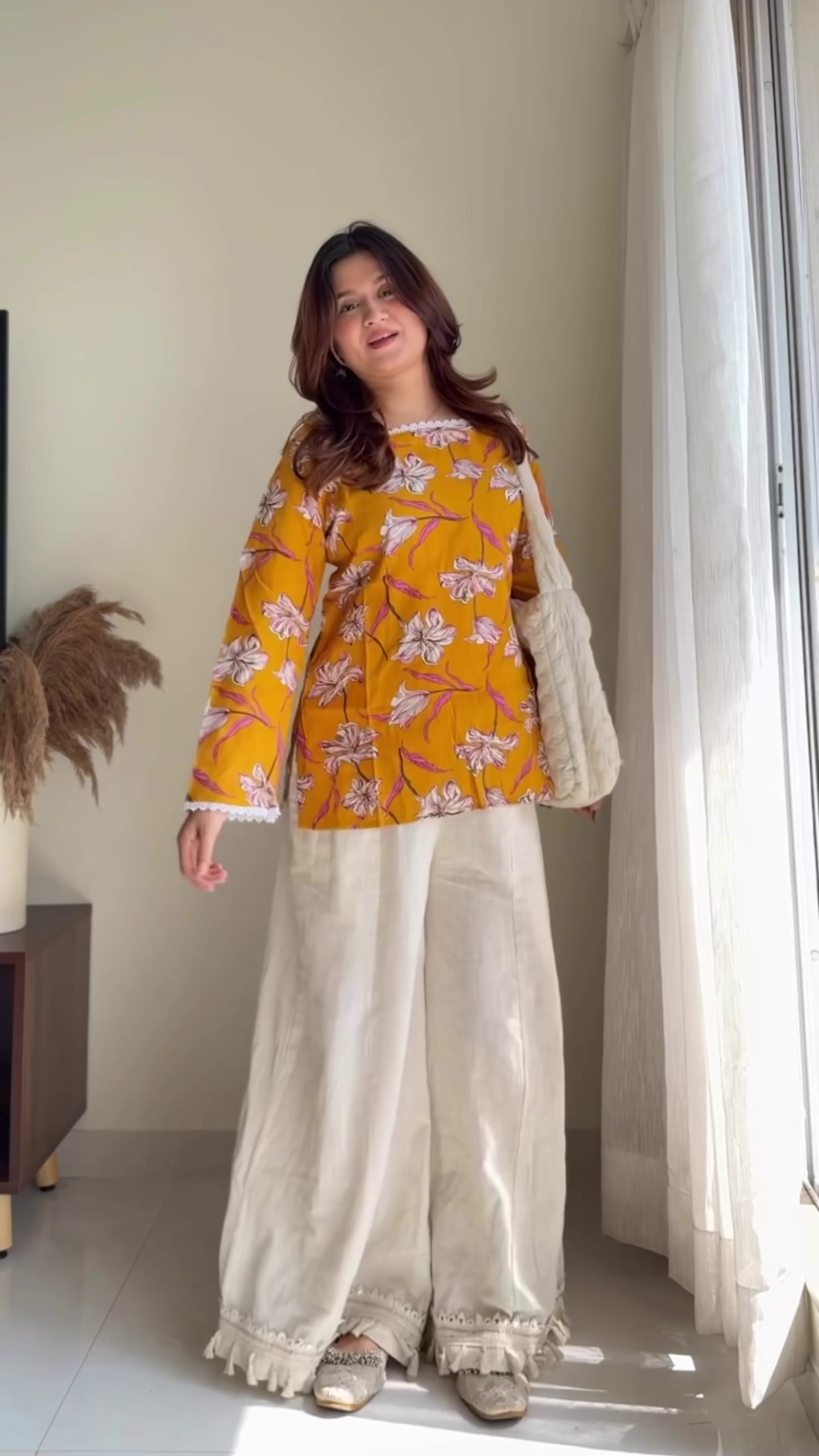 Indigo Bloom Co-Ord Set