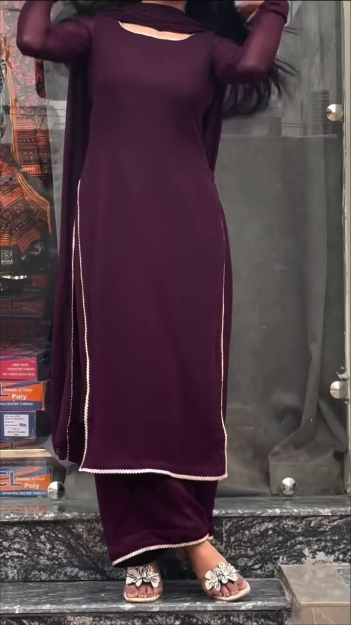 Red Color Block Polo T-Shirt