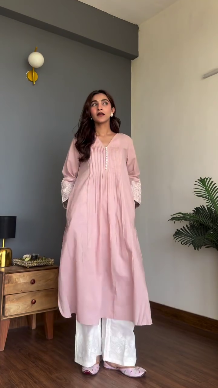 Luxe Gold Silk Kurta Set