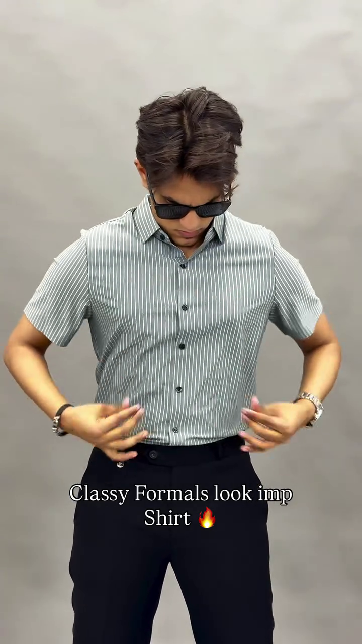 Classy Striped Formal Shirt