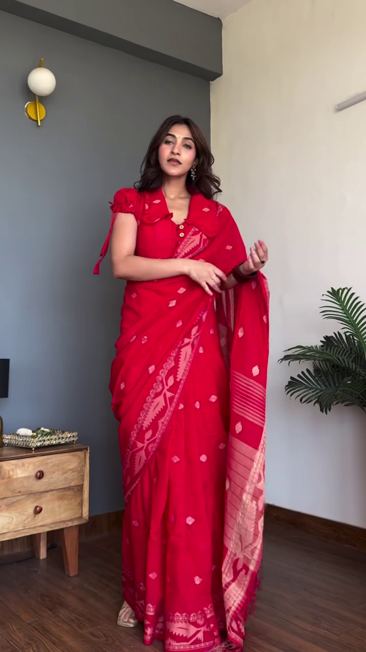 Graceful Grey Saree