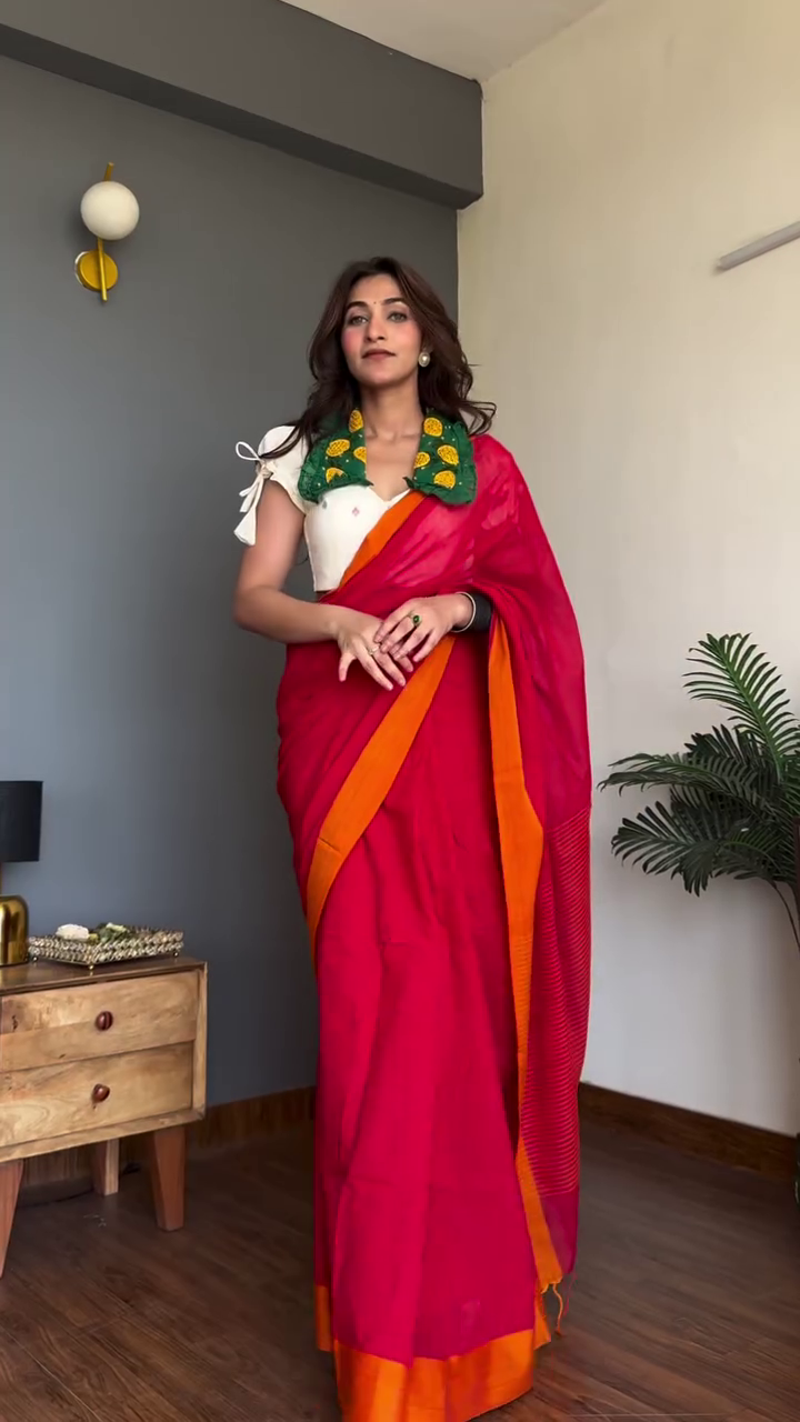 Graceful Grey Saree