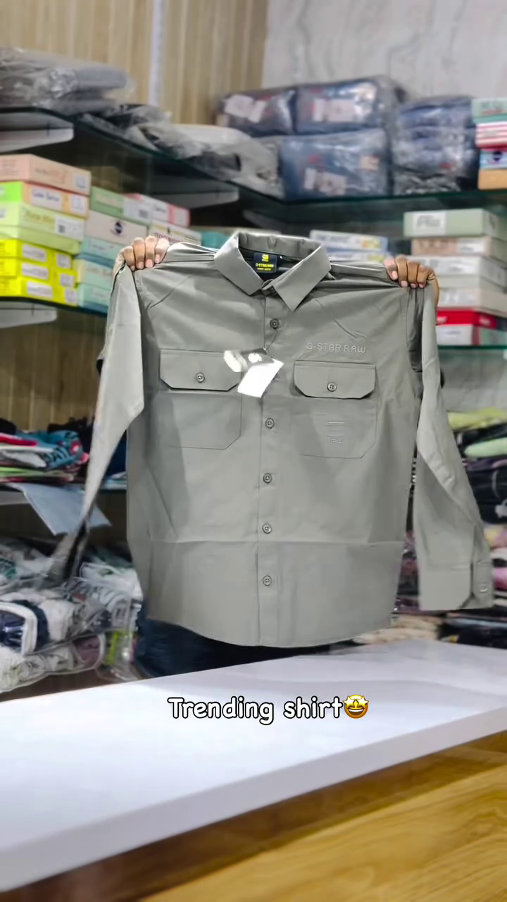 🔥 Urban Utility Brown Shirt