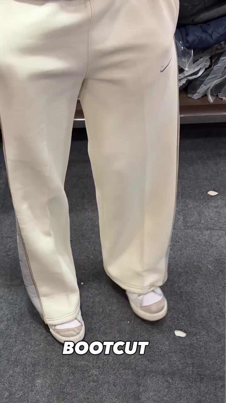 Cream Bootcut Pants for Everyday Style