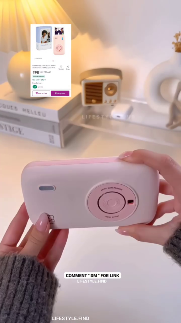 Portable Photo Printer for iPhone & Android
